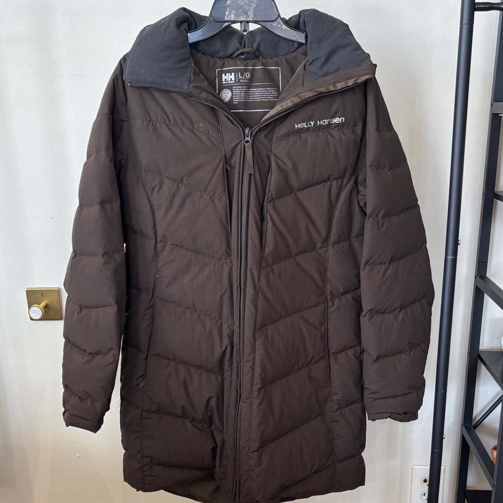 Helly Hansen Men's Chocolate Puffer Jacket
